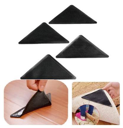 Coltare Antiaderente Pentru Fixarea Covoarelor Ruggies set 8 Buc