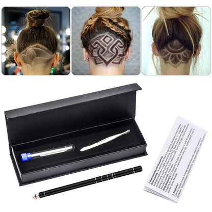 Stylus stilou profesional pentru gravare tunsoare par, sprancene