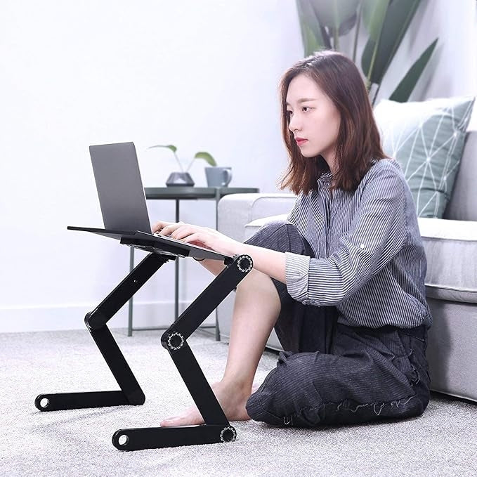 Masa laptop multifunctionala T8 cu ventilator