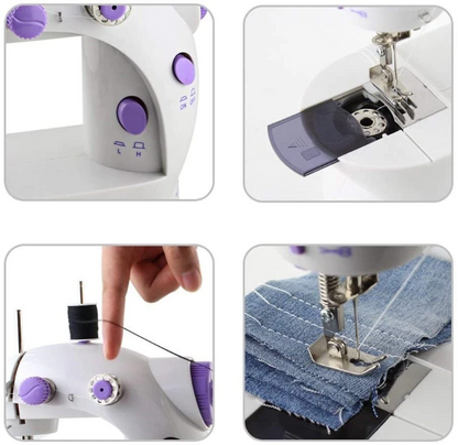 Masina de cusut electrica cu pedala Mini Sewing Machine SM-202A