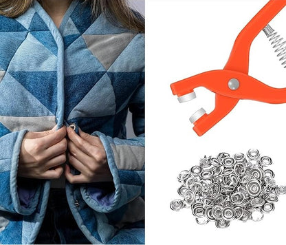 2X Seturi Clesti si Capse Metalice Premium
