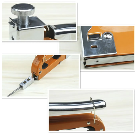 Capsator Tapiterie Manual 3 in 1 Reglabil + 100 Capse
