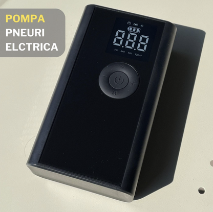Compresor auto portabil 2 in1 DQ555 4000mAh