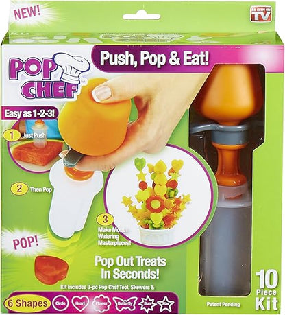 Aparat pentru creat decoratiuni din fructe, legume, paine