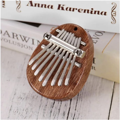 Instrument Muzical Mini Kalimba cu 8 Note