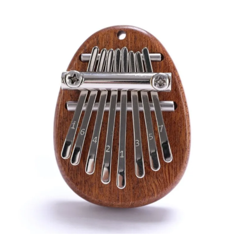 Instrument Muzical Mini Kalimba cu 8 Note