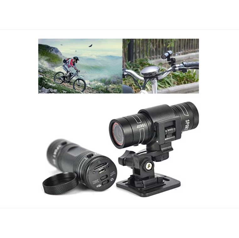 Camera video sport Andowl MINI F9 30 FPS rezistenta la apa praf 1000 mAh