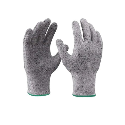 Manusi protectie anti-taiere, spandex, fibra de sticla, nivel anti-taiere 5, unisex, marime universala
