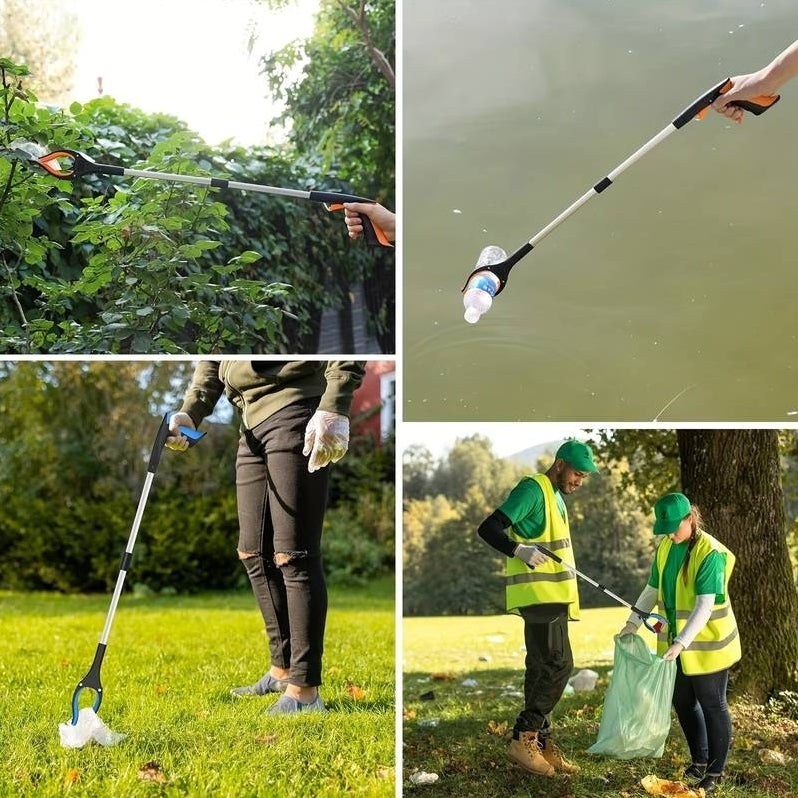 Dispozitiv tip cleste, pentru prins obiecte la distanta, 81cm, Grab It