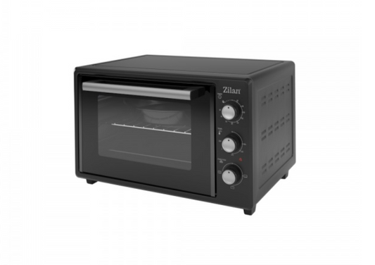 Cuptor electric Zilan ZLN8887 Negru, capacitate 35 litri, temperatura reglabila, putere 1800W