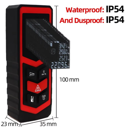 Dispozitiv de masurare a distantei cu laser digital