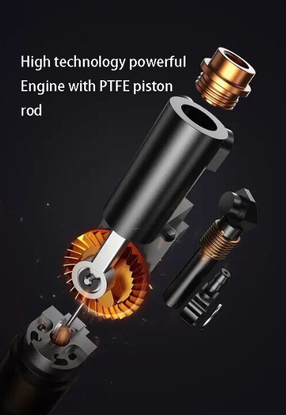 Pompa de aer/Compresor auto 60W fara fir