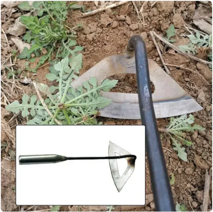 Sapaliga pentru buruieni din metal, negru, FARA COADA, 300x150 mm  MX847