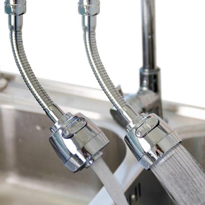 Extensie flexibilă pentru robinet, cu rotație 360° și filtru de apă