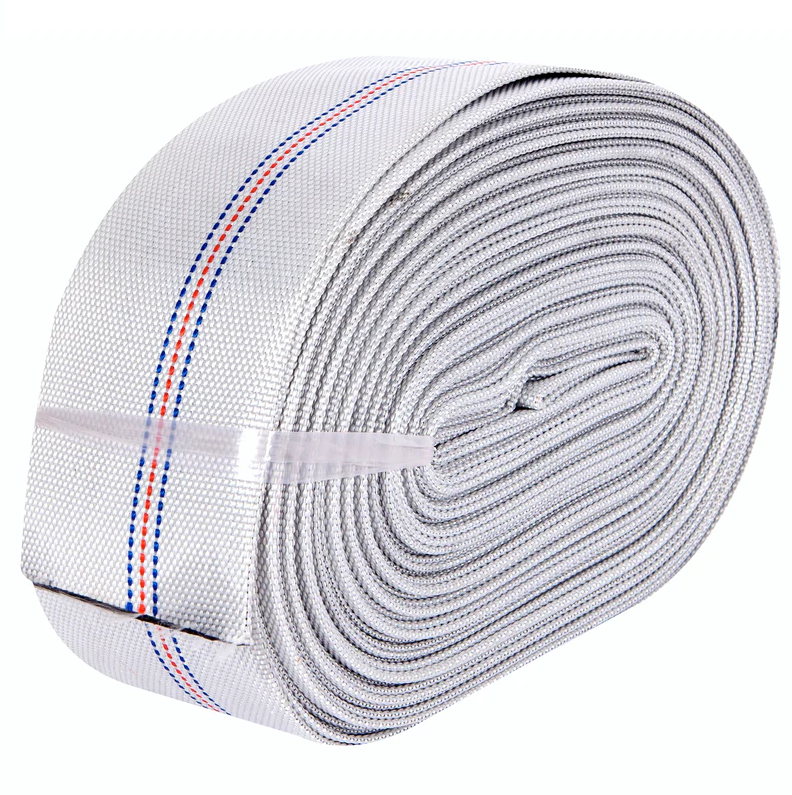 Furtunul de pompier 2'' 20 m 8 bari alb fara cuple MX451