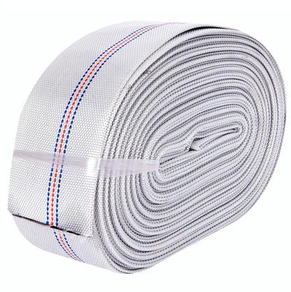 Furtunul de pompier 2'' 20 m 8 bari alb fara cuple MX451