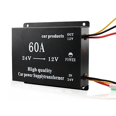 Convertor Auto 60A pentru Tensiune 24V - 12V