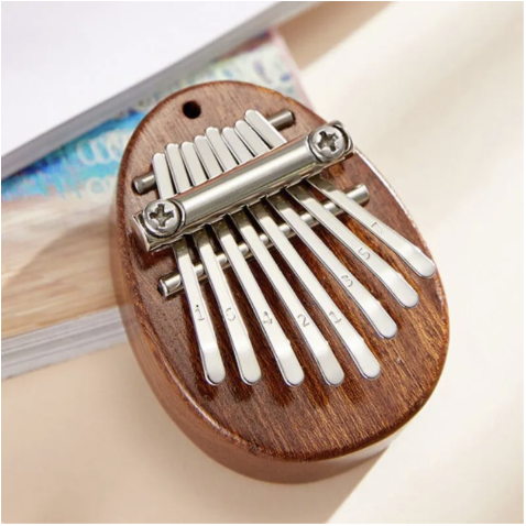 Instrument Muzical Mini Kalimba cu 8 Note