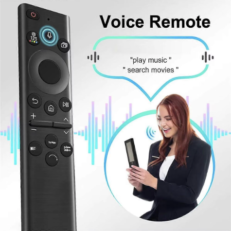 Telecomandă TV SAMSUNG 4K IR + Bluetooth modele 2020+ cu incarcare solara