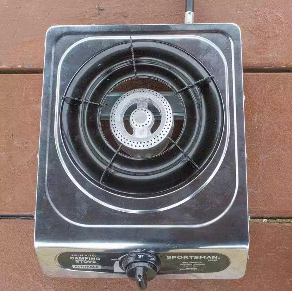 Aragaz portabil pentru camping Craft Tec MX138 inox 1 arzator