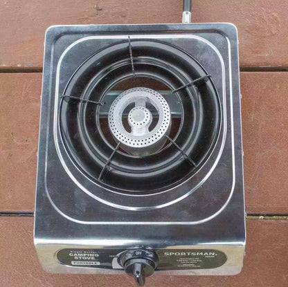 Aragaz portabil pentru camping Craft Tec MX138 inox 1 arzator