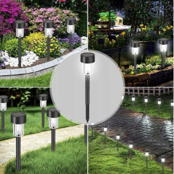 Set 10 lampi solare pentru gradina