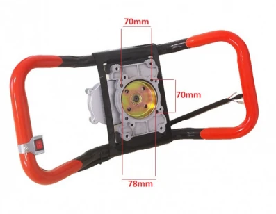 Adaptor + reductor motoburghiu/motocoasa Craft tec MX638