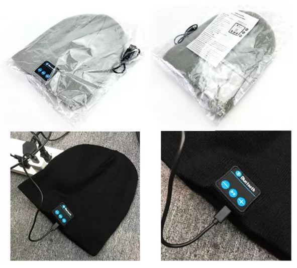 Caciula cu casti bluetooth incorporate si microfon handsfree