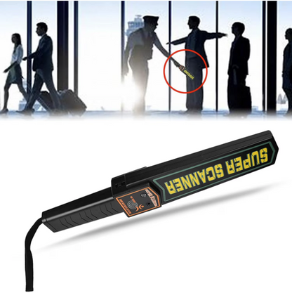 Detector de metale, Super Scanner, Negru
