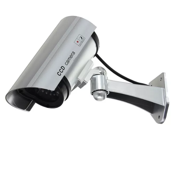 Camera Falsa Dummy de supraveghere cu LED IR Rosu