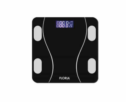 Cantar corporal Zilan ZLN din sticla securizata, capacitate 3-180kg, Aplicatie OKOK, Display LCD