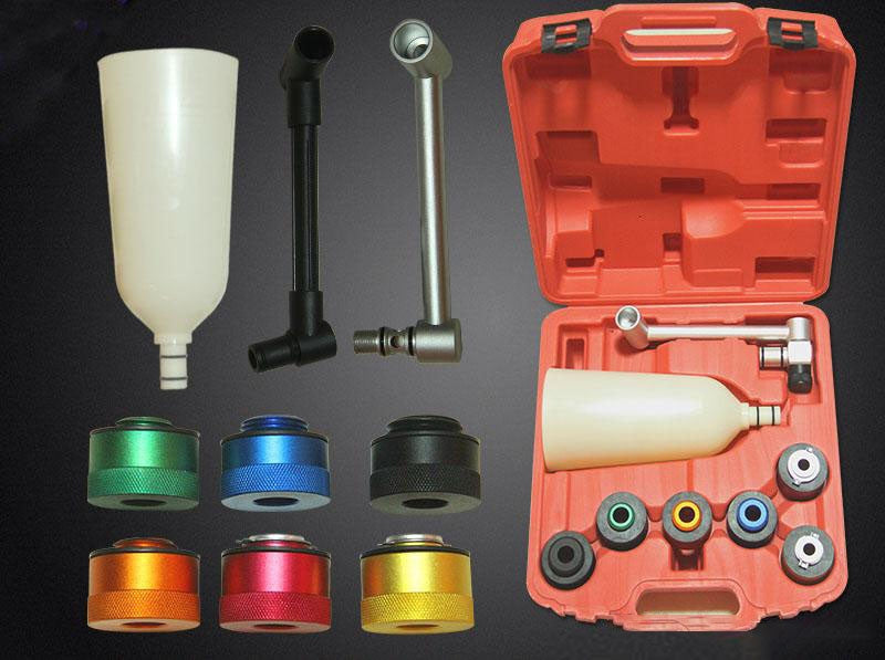 TRUSA SET 8 PIESE ADAPTOARE SPECIALE CU PALNIE PENTRU SCHIMB ULEI