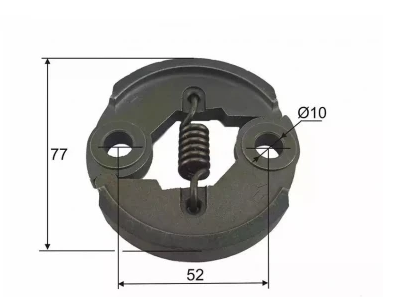 Ambreiaj motocoasa + set suruburi prindere CRAFT TEC MX508