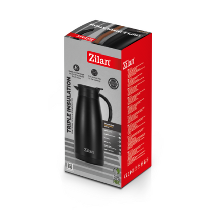 Termos Zilan ZLN0781 din inox, capacitate 1.5L, metine rece pana la 24 ore si cald pana la 18 ore