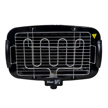 Gratar electric Zilan ZLN4285 Negru, putere 1800W, termostat ajustabil