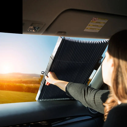 COPERTINA PARASOLAR AUTO IMPOTRIVA RAZELOR UV, FIXARE PRIN VENTUZE