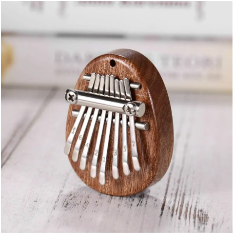 Instrument Muzical Mini Kalimba cu 8 Note