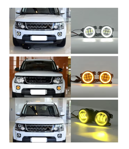 Set de 2 proiectoare Led pentru ceata si semnalizare Xentech Light 3.5 inchi ( 9 cm )