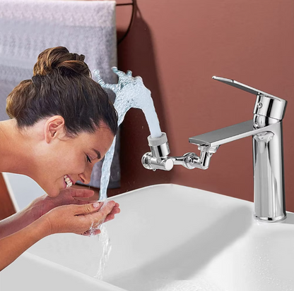 Extensie Robinet Rotativa 1080°, Moduri Multiple De Curgere A Apei, Argintiu