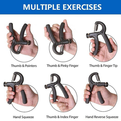 Maner pentru exercitii cu arc reglabil 10 kg -60 kg pentru reabilitarea degetelor