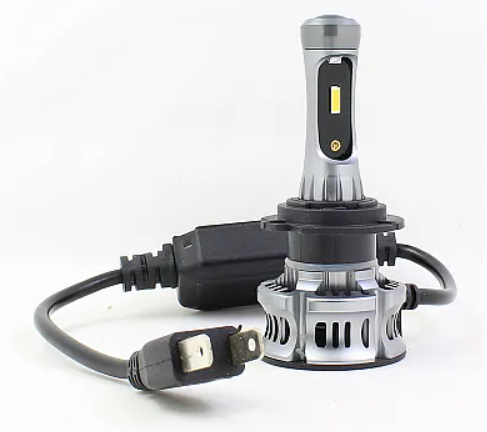 Set 2 Lampi XT7 LED H7 Canbus 1 faza + pozitie Albastra putere 60W temperatura 6500K