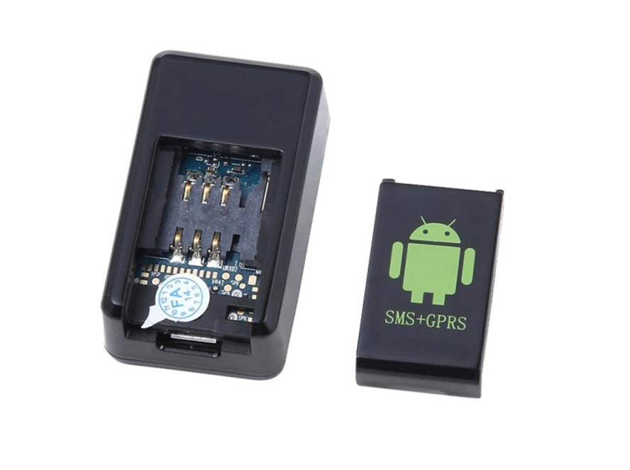 Mini GPS Tracker Techstar®, Localizare GPS, Microfon, MicroSD, SIM GPRS Si MMS, Negru