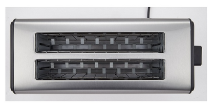 Prajitor paine dublu inox Zilan ZLN2720, 1300W, 6 grade de rumenire si functii multiple