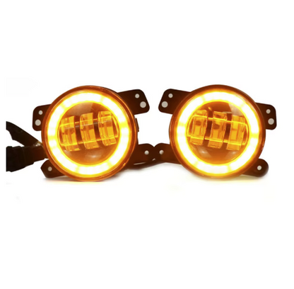 Set de 2 proiectoare Led pentru ceata si semnalizare Xentech Light 3.5 inchi ( 9 cm )