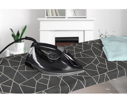 Fier de calcat Zilan talpa ceramica, Negru, Putere 2600W, calcare cu abur