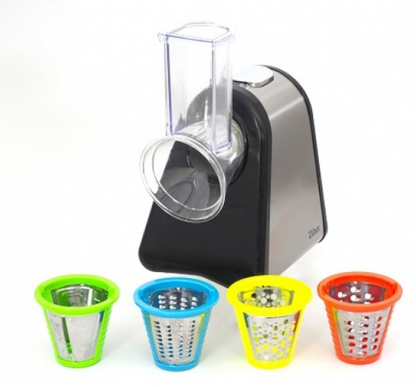 Razatoare si Feliator Zilan Fresh Putere 200W, 4 accesorii, Inox