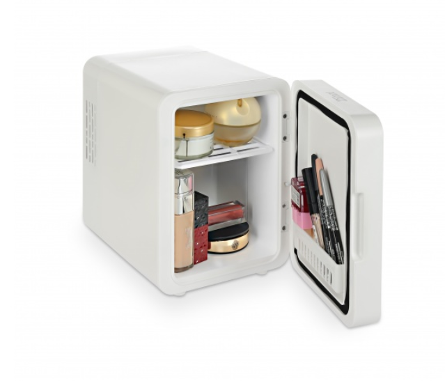 Mini Frigider pentru Make Up, capacitate 4L, 36W, Oglinda cu LED, Functie de incalzire si racire