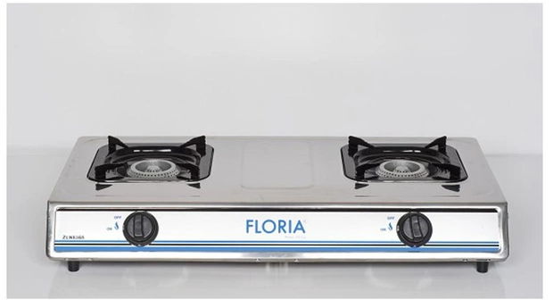 Aragaz plita inox 2 och. , alimentare GPL Butelie