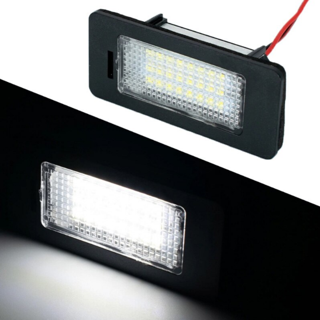 Set 2 Lampi iluminare numar Audi A7, Volkswagen  fara eroare bec ars
