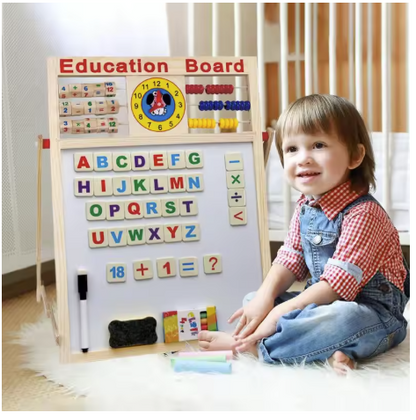 Tabla educativa magnetica pentru copii (40x40)